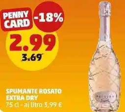 PENNY Spumante rosato extra dry offerta