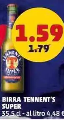PENNY Birra TENNENT'S SUPER offerta
