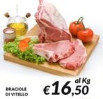 Supermercati Visotto Braciole di vitello offerta
