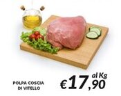 Supermercati Visotto Polpa coscia di vitello offerta