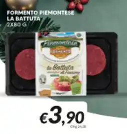 Supermercati Visotto Formento piemontese la battuta offerta