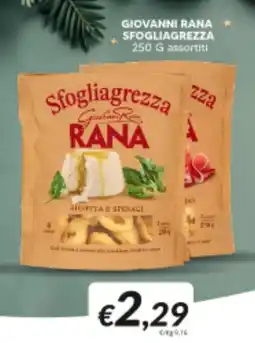 Supermercati Visotto Giovanni rana sfogliagrezza offerta