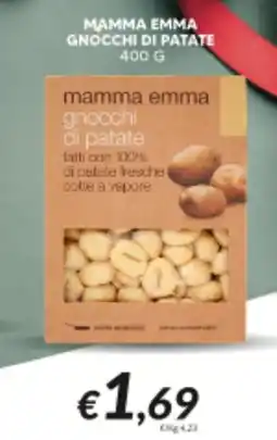 Supermercati Visotto Mamma emma gnocchi di patate offerta