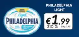 Supermercati Visotto Philadelphia light offerta
