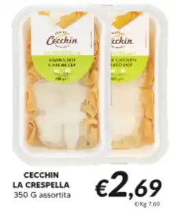 Supermercati Visotto Cecchin la crespella offerta