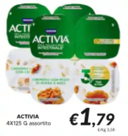 Supermercati Visotto Activia offerta