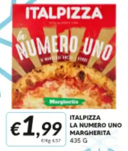 Supermercati Visotto Italpizza la numero uno margherita offerta