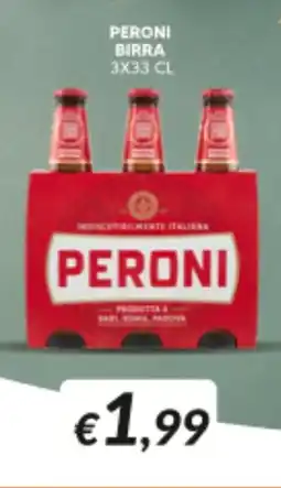 Supermercati Visotto Peroni birra offerta