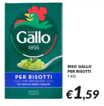 Supermercati Visotto Riso gallo per risotti offerta