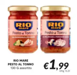 Supermercati Visotto Rio mare pesto al tonno offerta