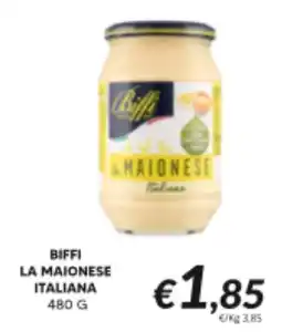 Supermercati Visotto Biffi la maionese italiana offerta