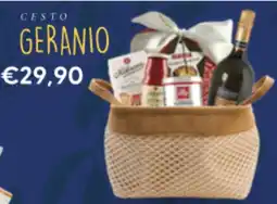 Supermercati Visotto Cesto geranio offerta