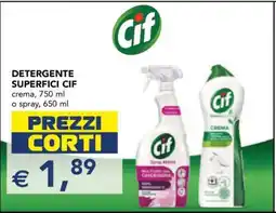 Esselunga DETERGENTE SUPERFICI CIF offerta