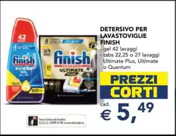 Esselunga Detersivo per Lavastoviglie Finish offerta