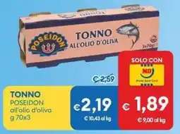 MD Discount Tonno POSEIDON offerta