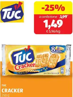 ALDI Tuc cracker offerta