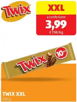ALDI Twix xxl offerta