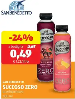 ALDI San benedetto succoso zero offerta