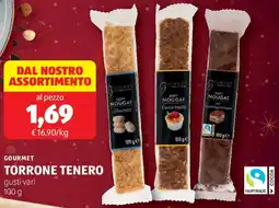 ALDI Gourmet torrone tenero offerta