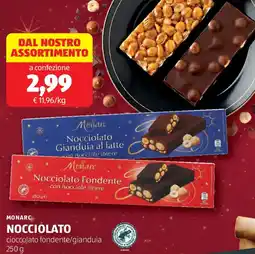 ALDI Monarc nocciolato offerta