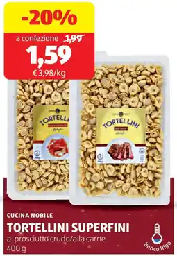 ALDI Cucina nobile tortellini superfini offerta