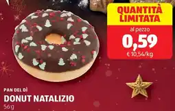 ALDI Pan del dì donut natalizio offerta