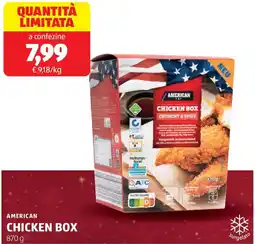 ALDI American chicken box offerta
