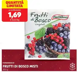 ALDI Fiordibosco frutti di bosco misti offerta