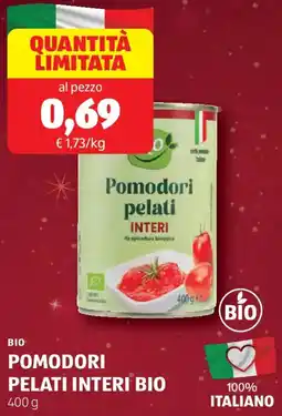 ALDI Bio pomodori pelati interi bio offerta
