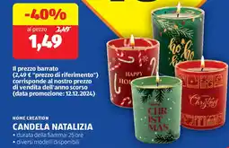 ALDI Home creation candela natalizia offerta