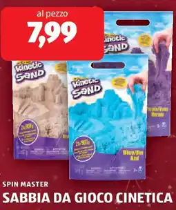 ALDI Spin master sabbia da gioco cinetica offerta