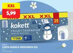 ALDI Kokett carta igienica profumata xxl offerta