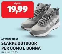 ALDI Adventuridge scarpe outdoor per uomo e donna offerta