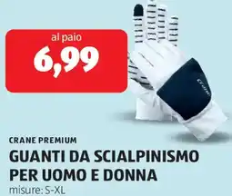 ALDI Crane premium guanti da scialpinismo per uomo e donna offerta