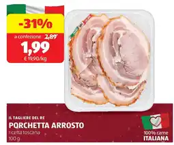 ALDI Il tagliere del re porchetta arrosto offerta