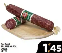 Premium Supermercati Galbani salame napoli dolce l'etto offerta