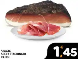 Premium Supermercati Segata speck stagionato l'etto offerta