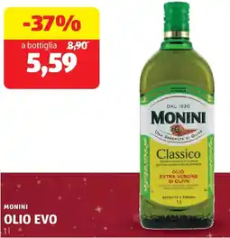ALDI Monini olio evo offerta