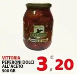 Premium Supermercati Vittoria peperoni dolci all'aceto offerta