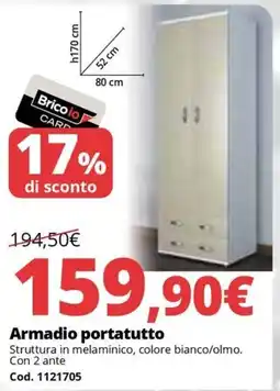 Brico Io Armadio portatutto offerta