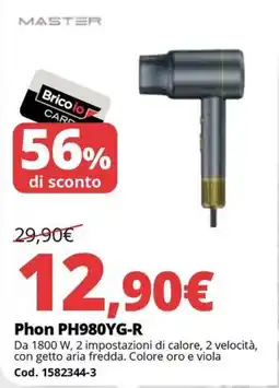 Brico Io Phon PH980YG-R offerta