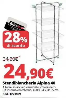 Brico Io Stendibiancheria Alpina 40 offerta
