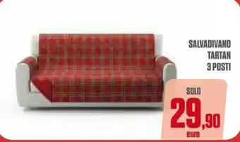 Brico Io Salvadivano tartan 3 posti offerta