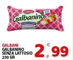 Premium Supermercati Galbani galbanino senza lattosio offerta