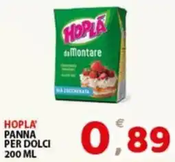 Premium Supermercati Hopla panna per dolci offerta
