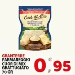 Premium Supermercati Granterre parmareggio cuor di mix grattugiato offerta