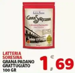 Premium Supermercati Latteria soresina grana padano grattugiato offerta