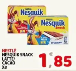 Premium Supermercati Nestle nesquik snack latte/ cacao x8 offerta