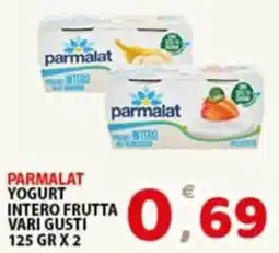 Premium Supermercati Parmalat yogurt intero frutta offerta