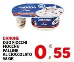 Premium Supermercati Danone duo fiocchi fiocchi/ palline al cioccolato offerta